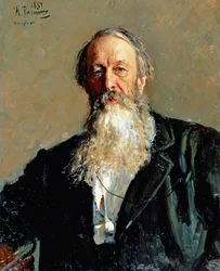 Portrait de Vladimir Stasov (1824-1906)